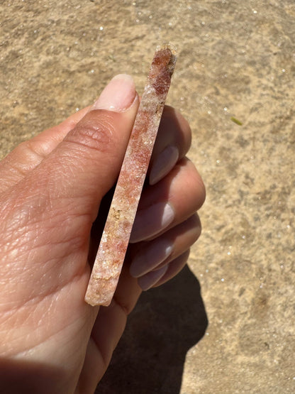 Sunstone Polished Slab 28g - Purple Door Alchemy
