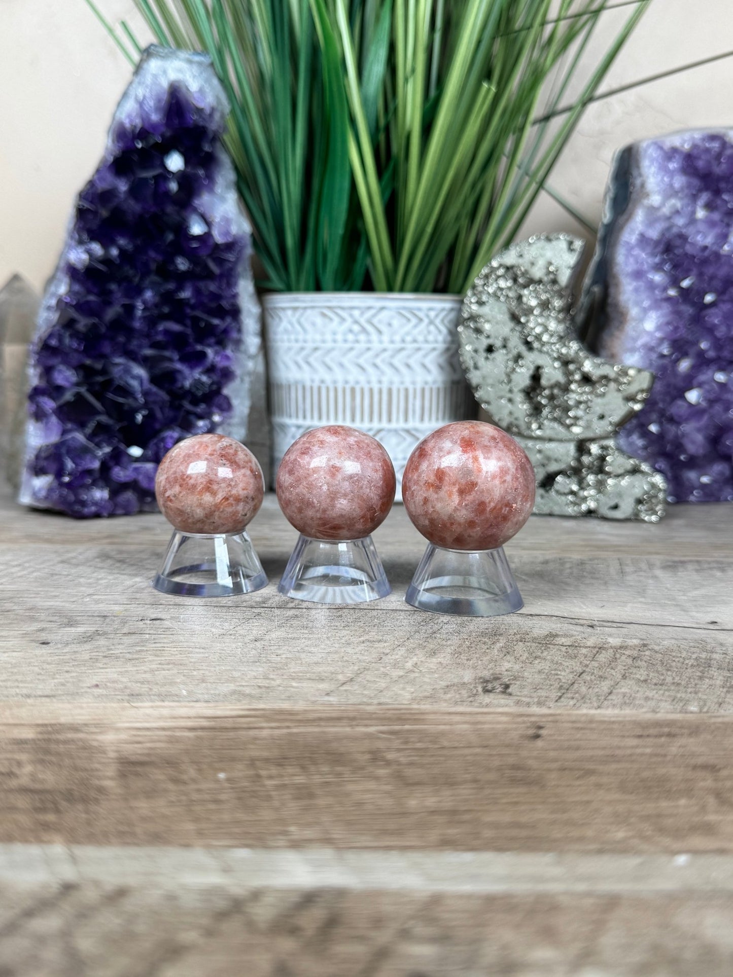 Sunstone Sphere - Purple Door Alchemy