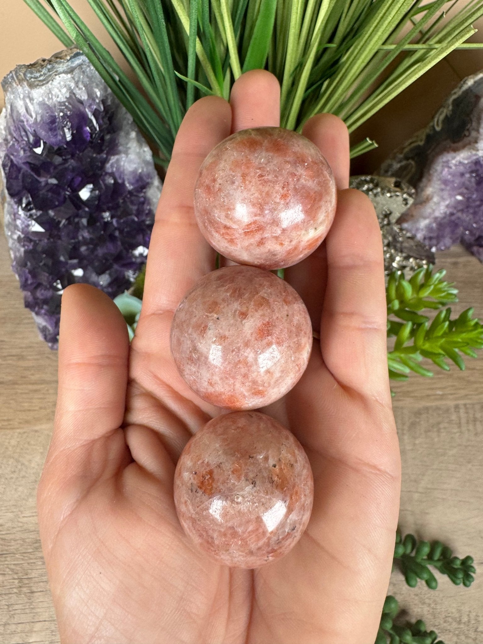 Sunstone Sphere - Purple Door Alchemy