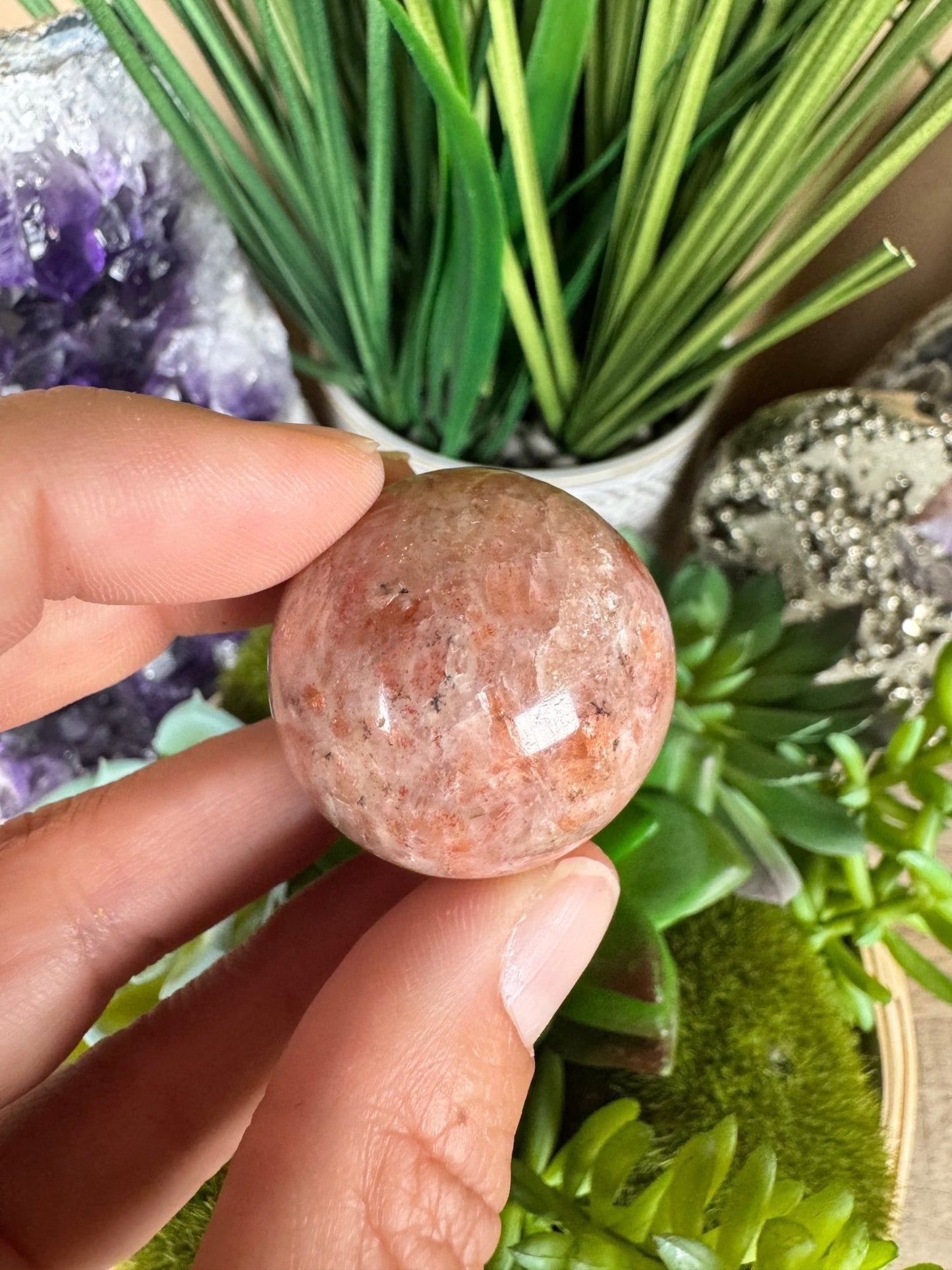 Sunstone Sphere - Purple Door Alchemy