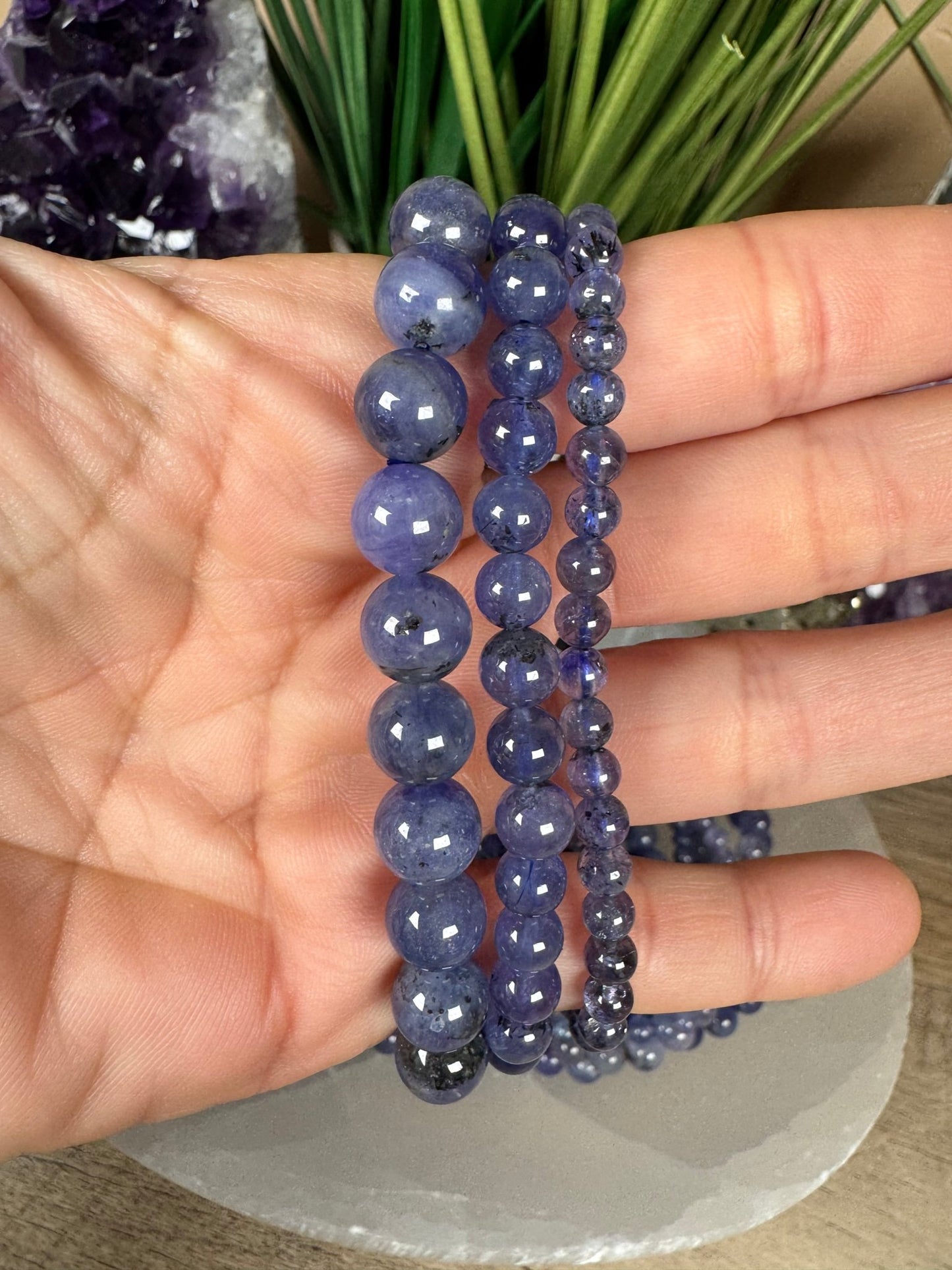 Tanzanite Bracelet - Purple Door Alchemy