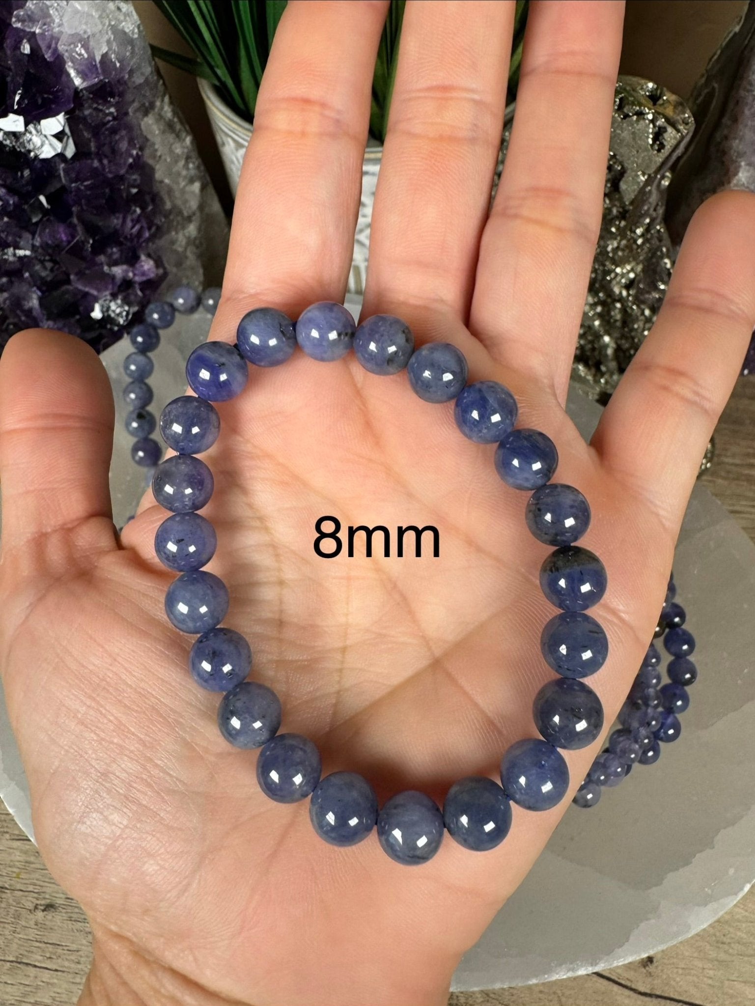 Tanzanite Bracelet - Purple Door Alchemy