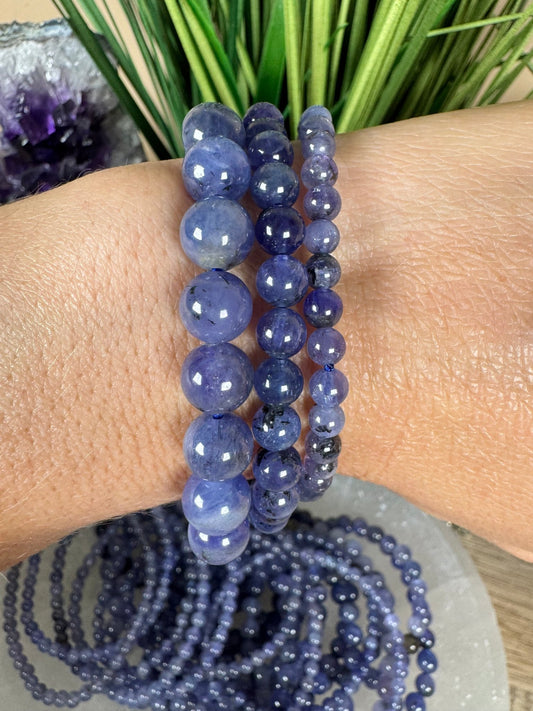 Tanzanite Bracelet - Purple Door Alchemy
