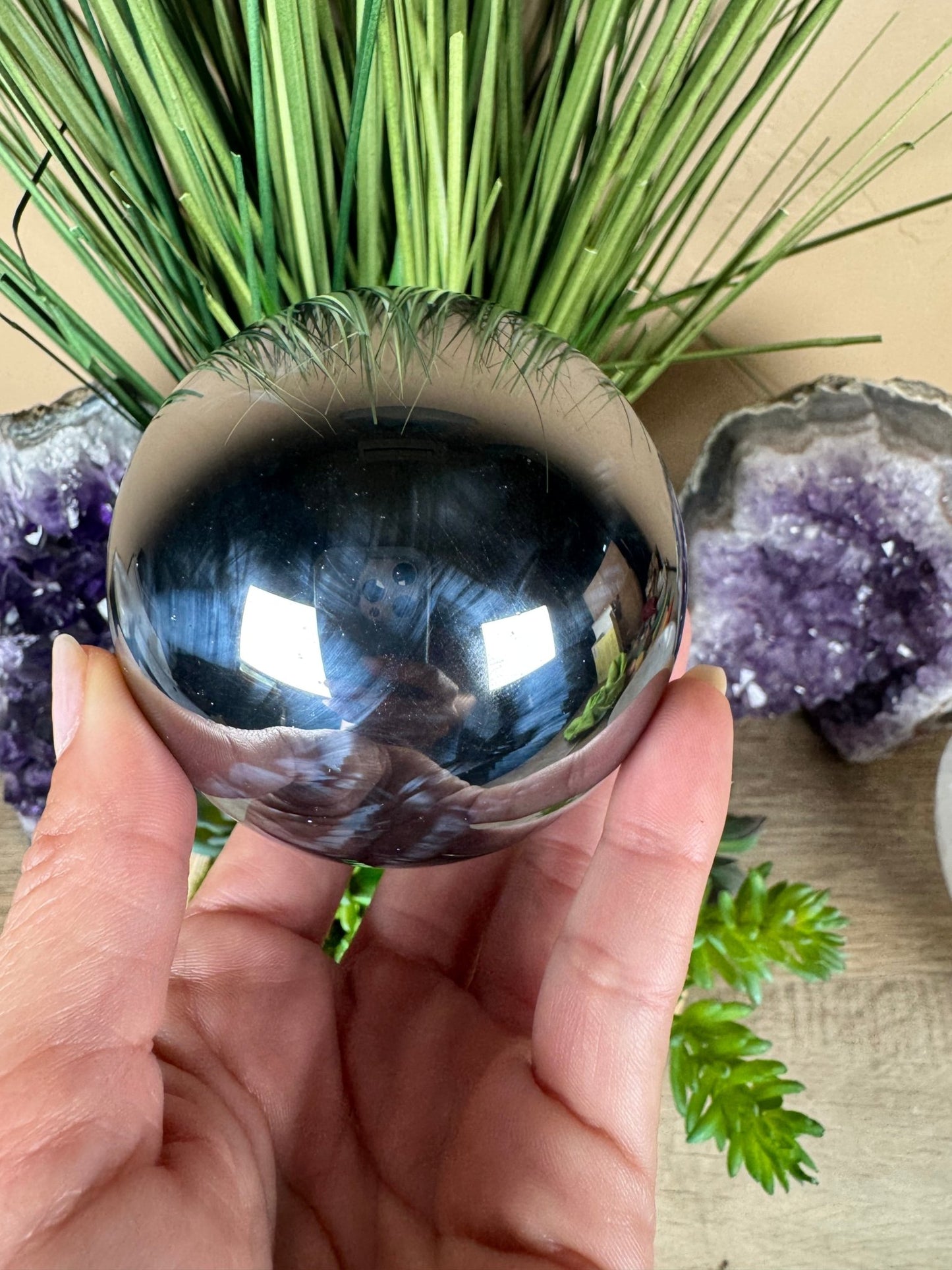 Terahertz Sphere 73mm - Purple Door Alchemy