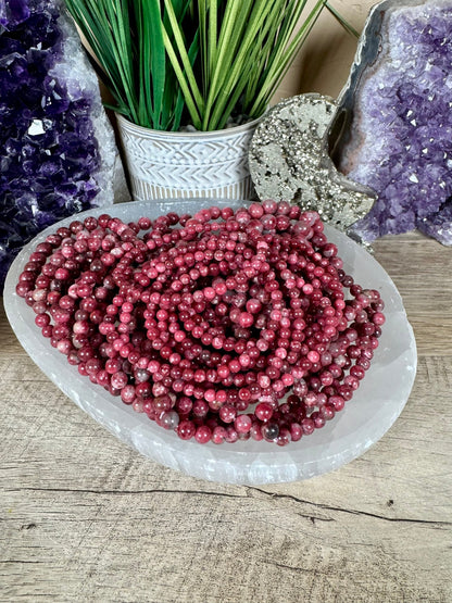 Thulite Bracelet - Purple Door Alchemy