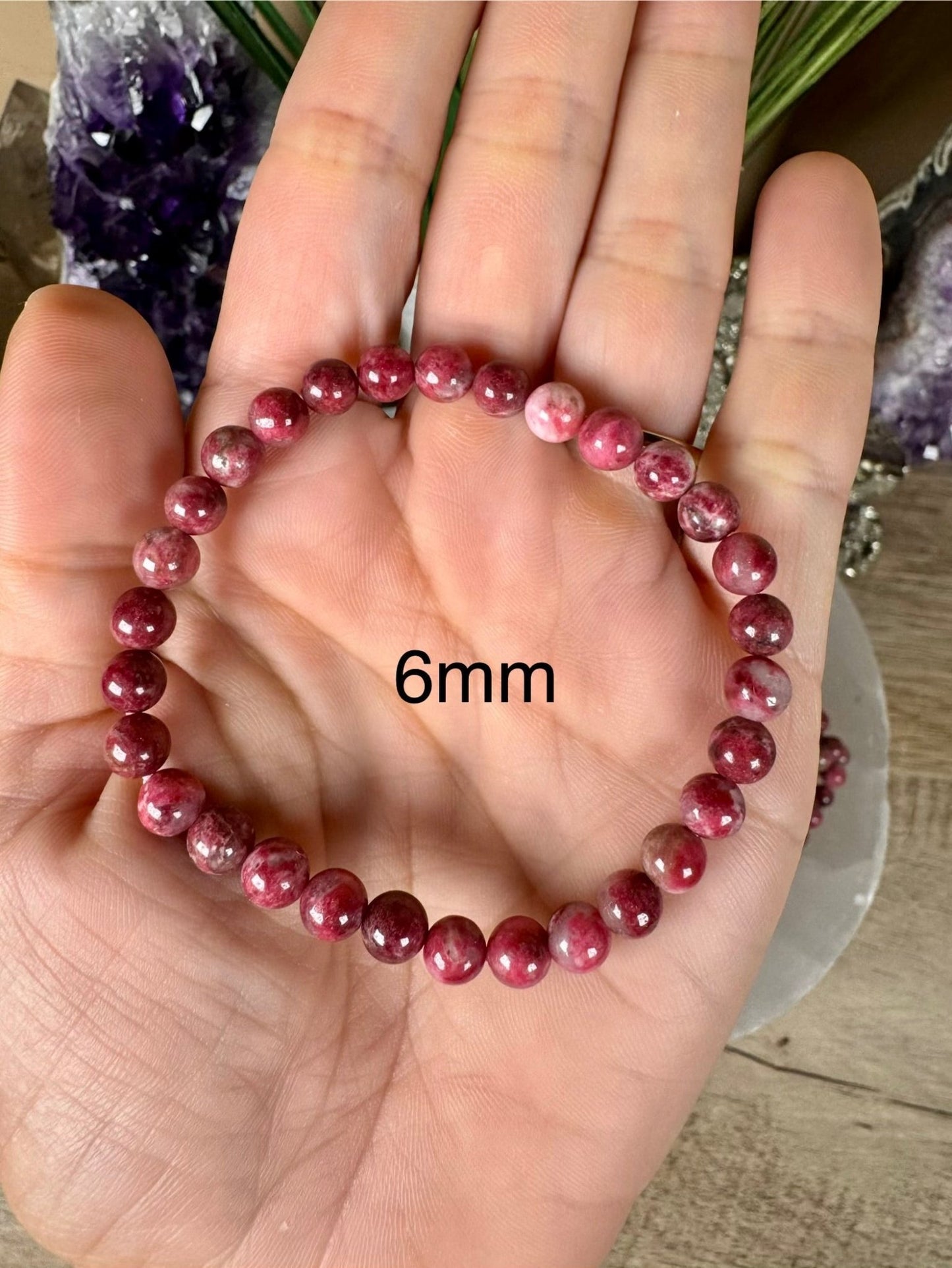 Thulite Bracelet - Purple Door Alchemy