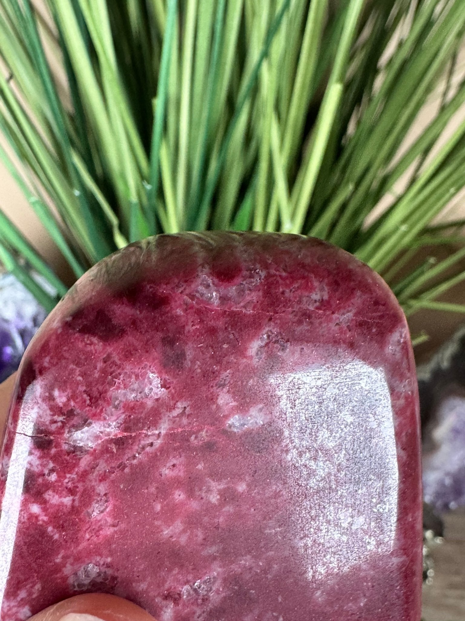 Thulite Freeform 49mm - Purple Door Alchemy