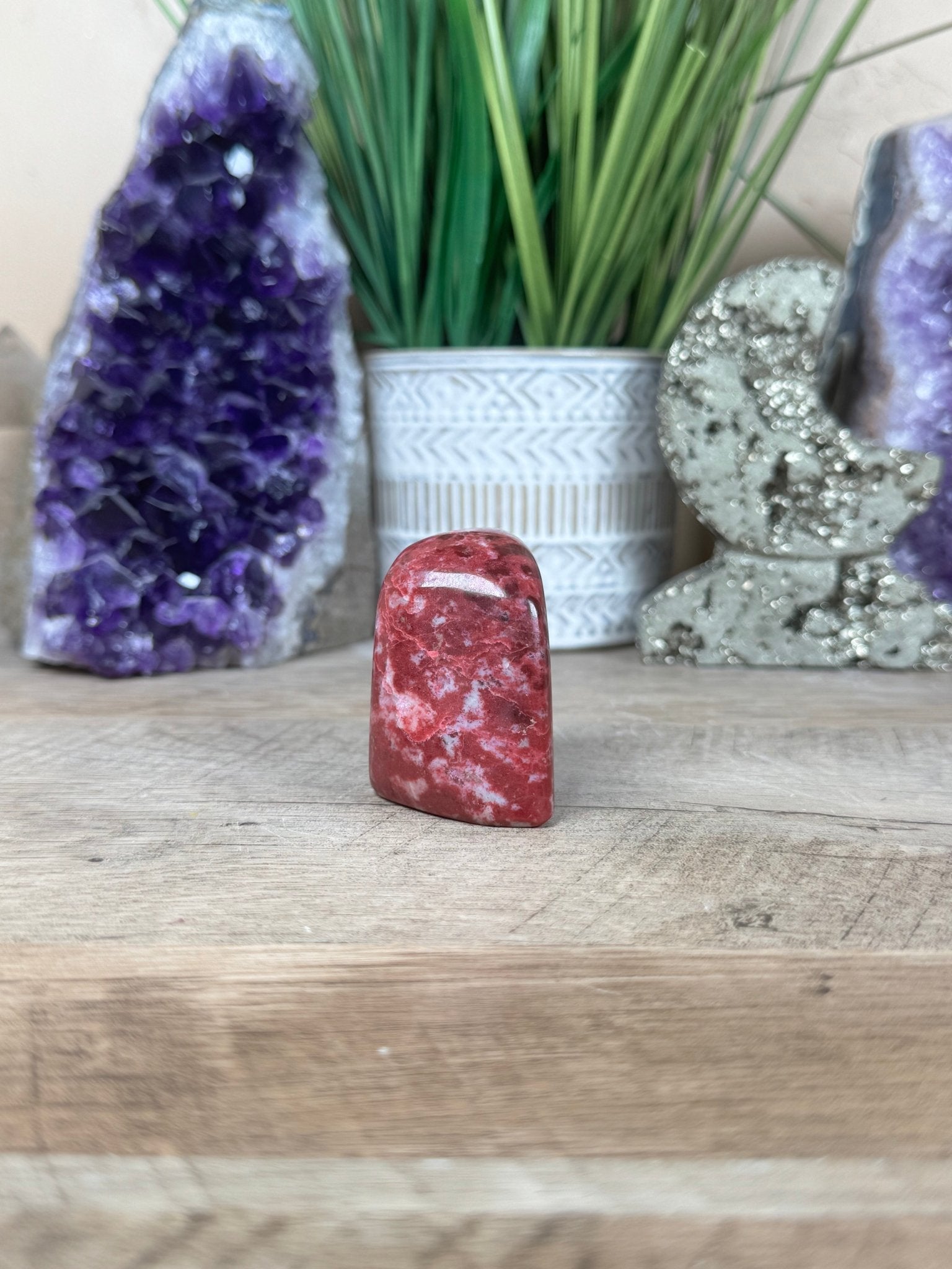 Thulite Freeform 49mm - Purple Door Alchemy