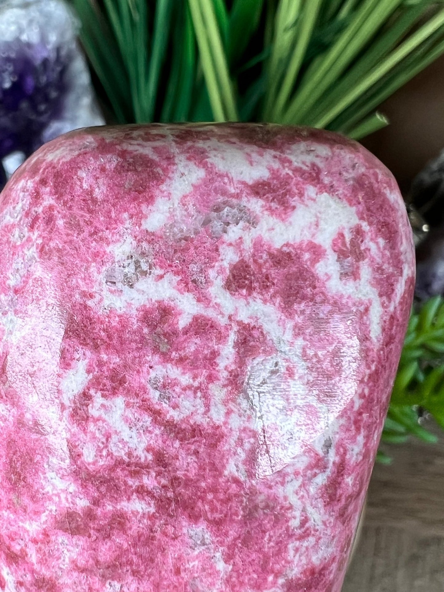 Thulite Freeform 52mm/2.05in - Purple Door Alchemy