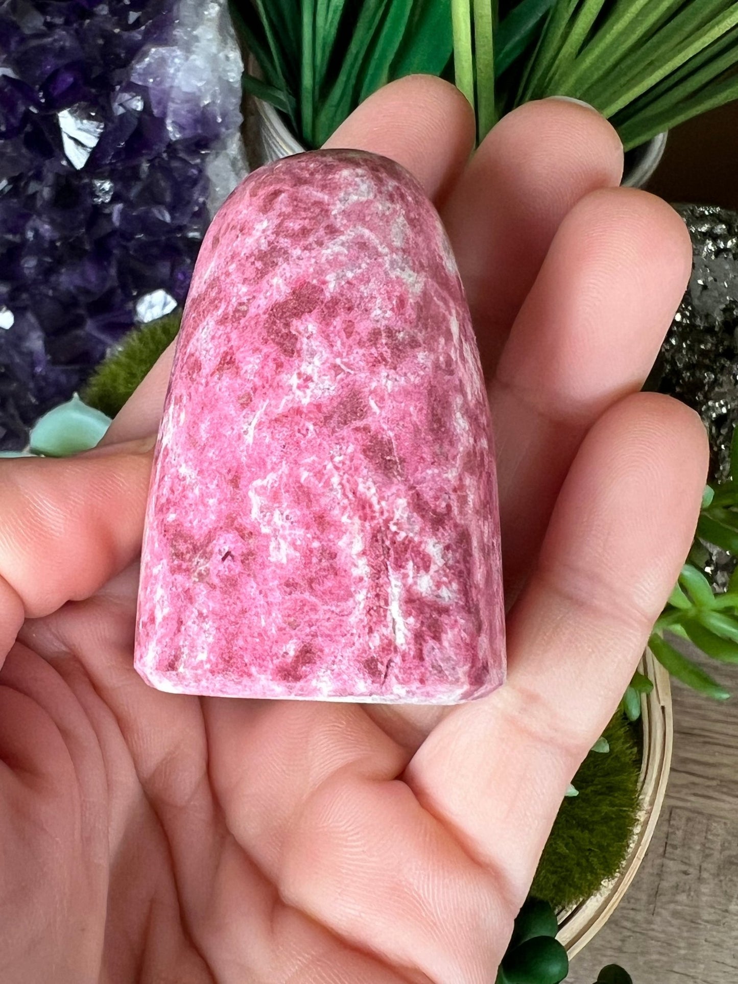 Thulite Freeform 52mm/2.05in - Purple Door Alchemy