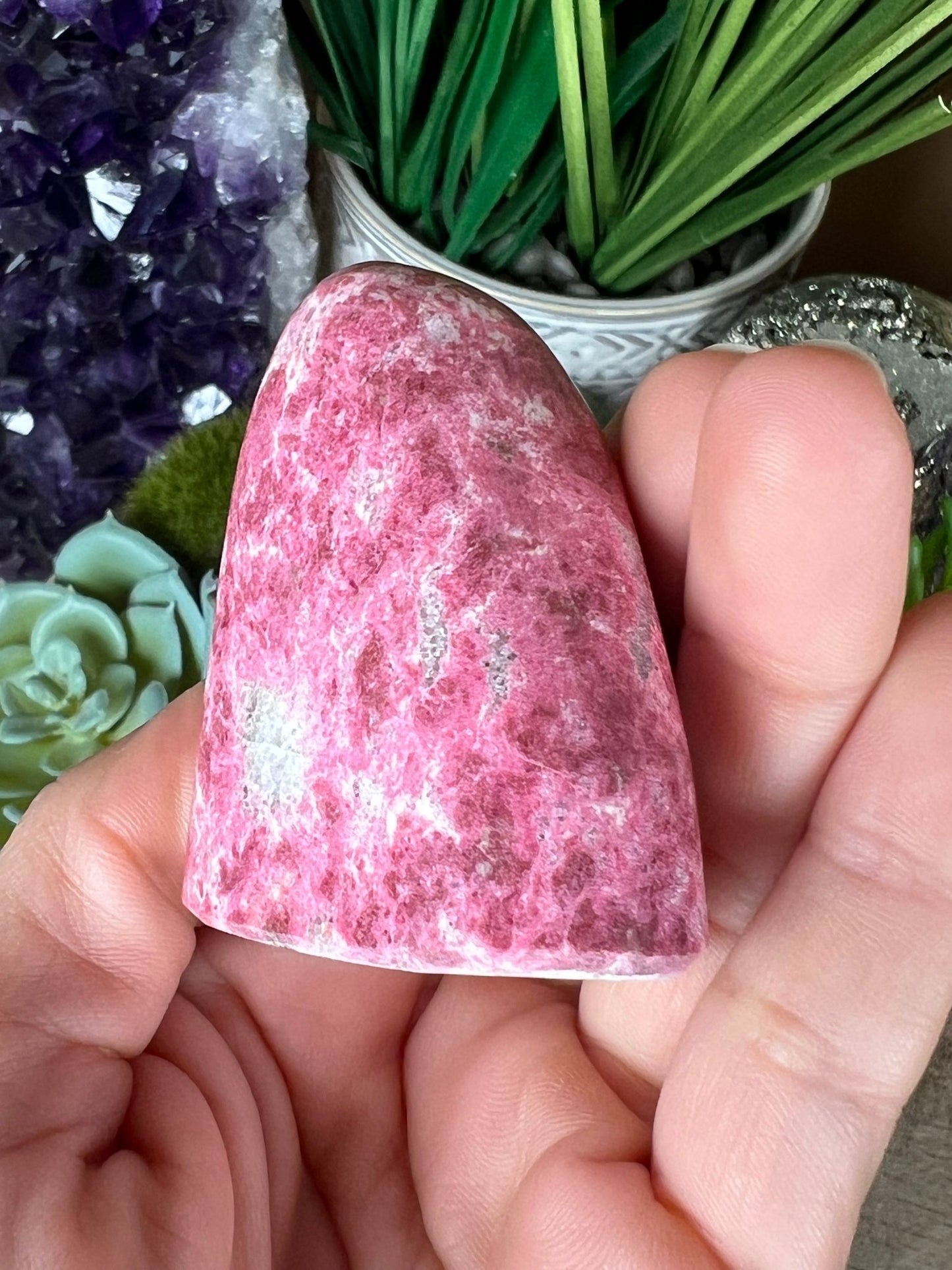 Thulite Freeform 52mm/2.05in - Purple Door Alchemy