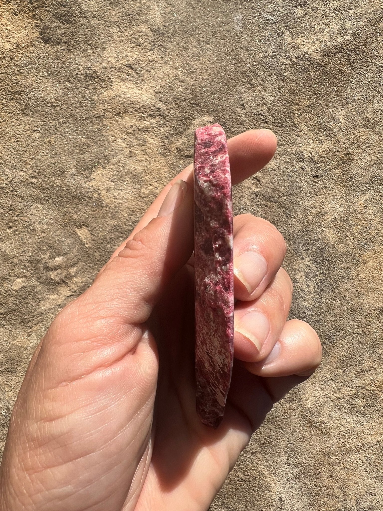 Thulite Slab 104g - Purple Door Alchemy