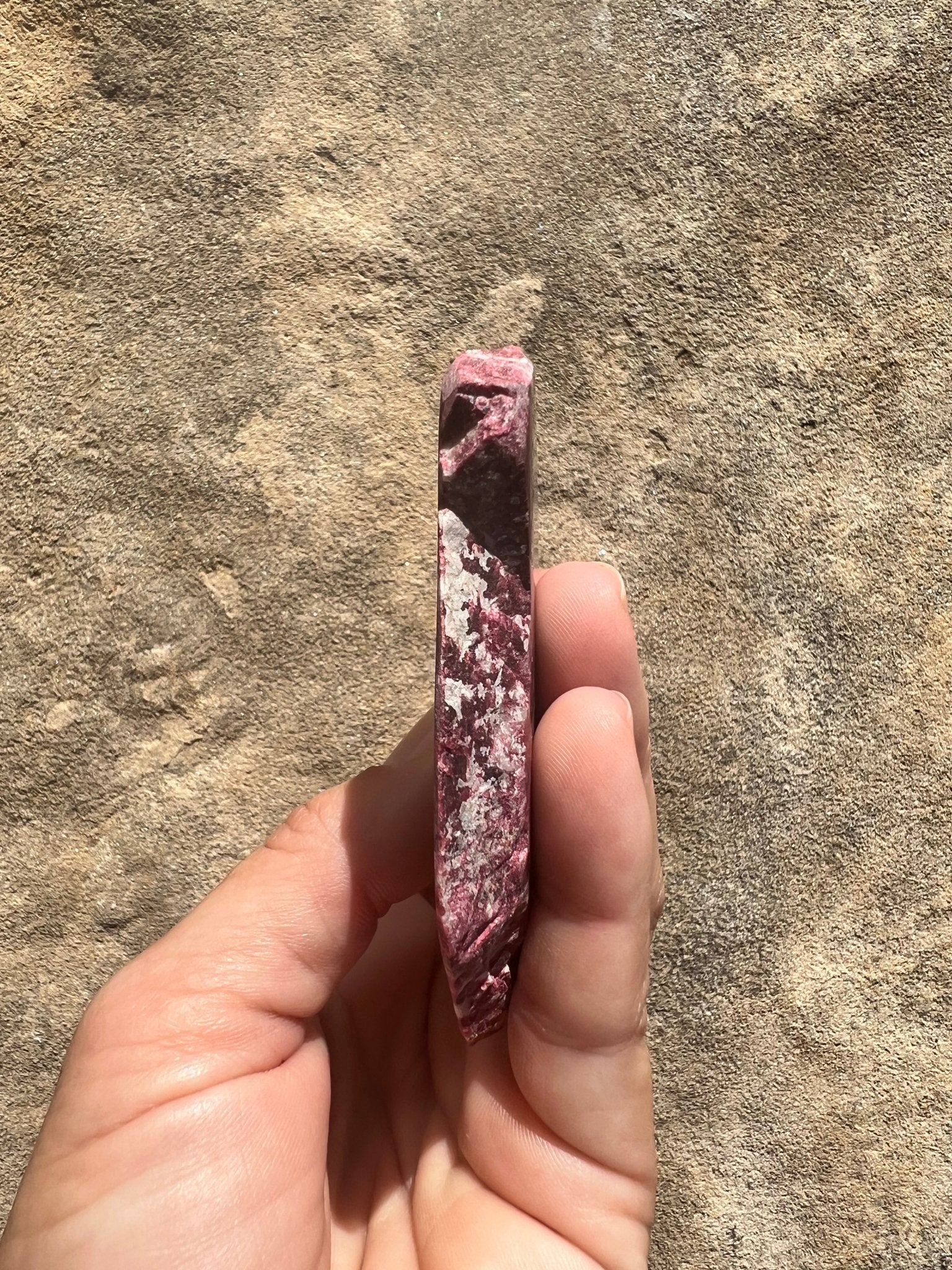 Thulite Slab 104g - Purple Door Alchemy