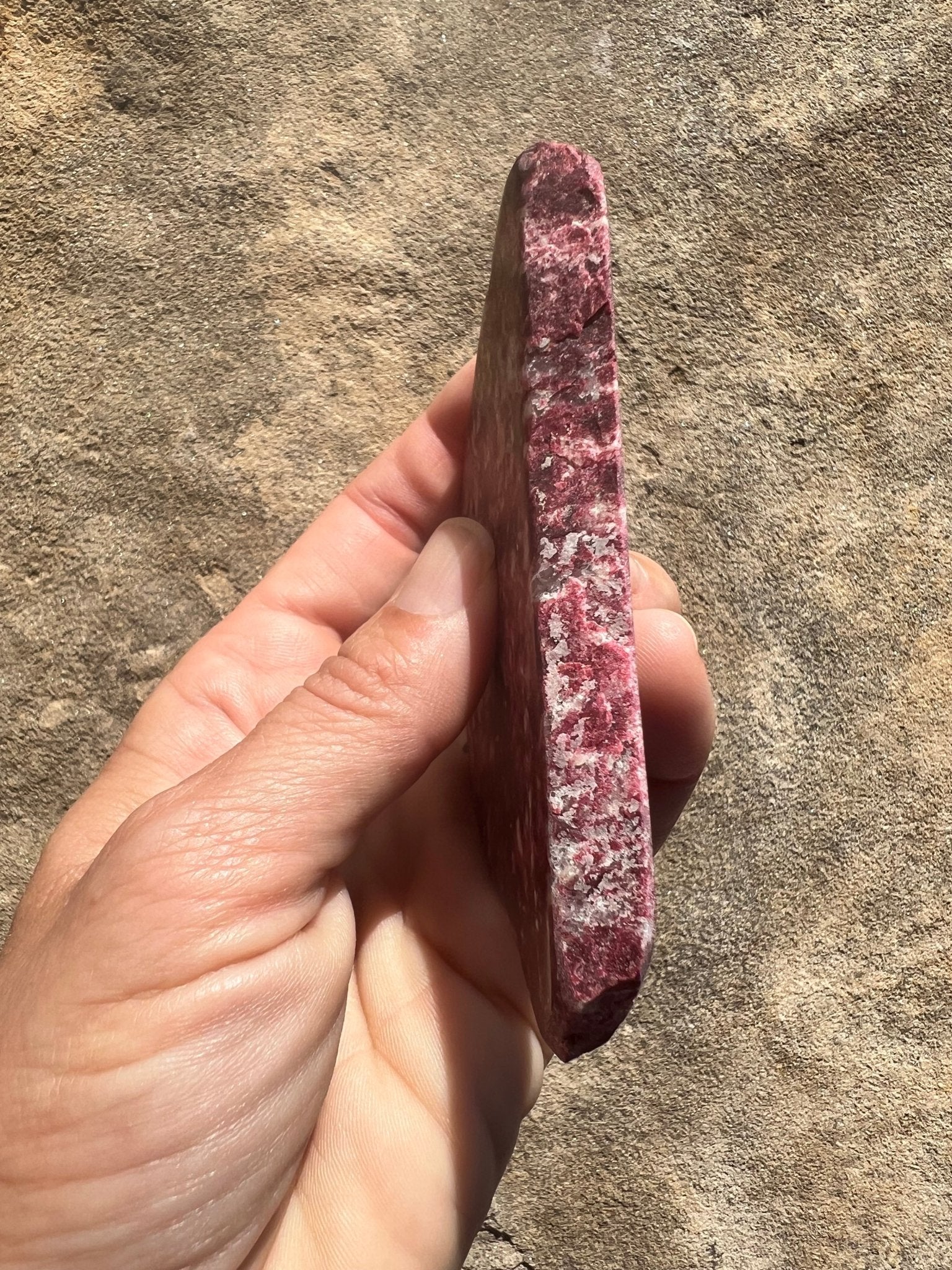 Thulite Slab 104g - Purple Door Alchemy