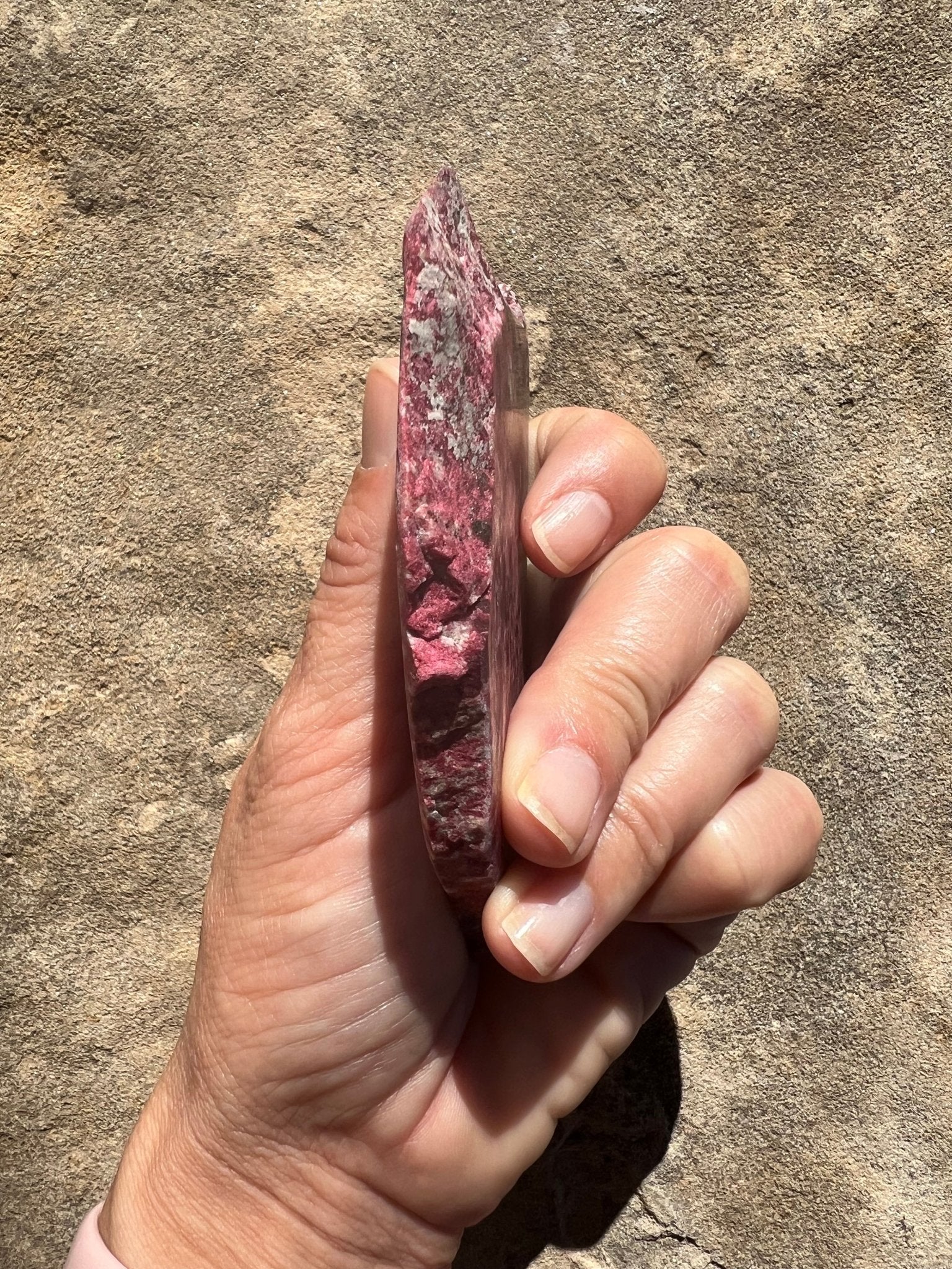 Thulite Slab 126g - Purple Door Alchemy