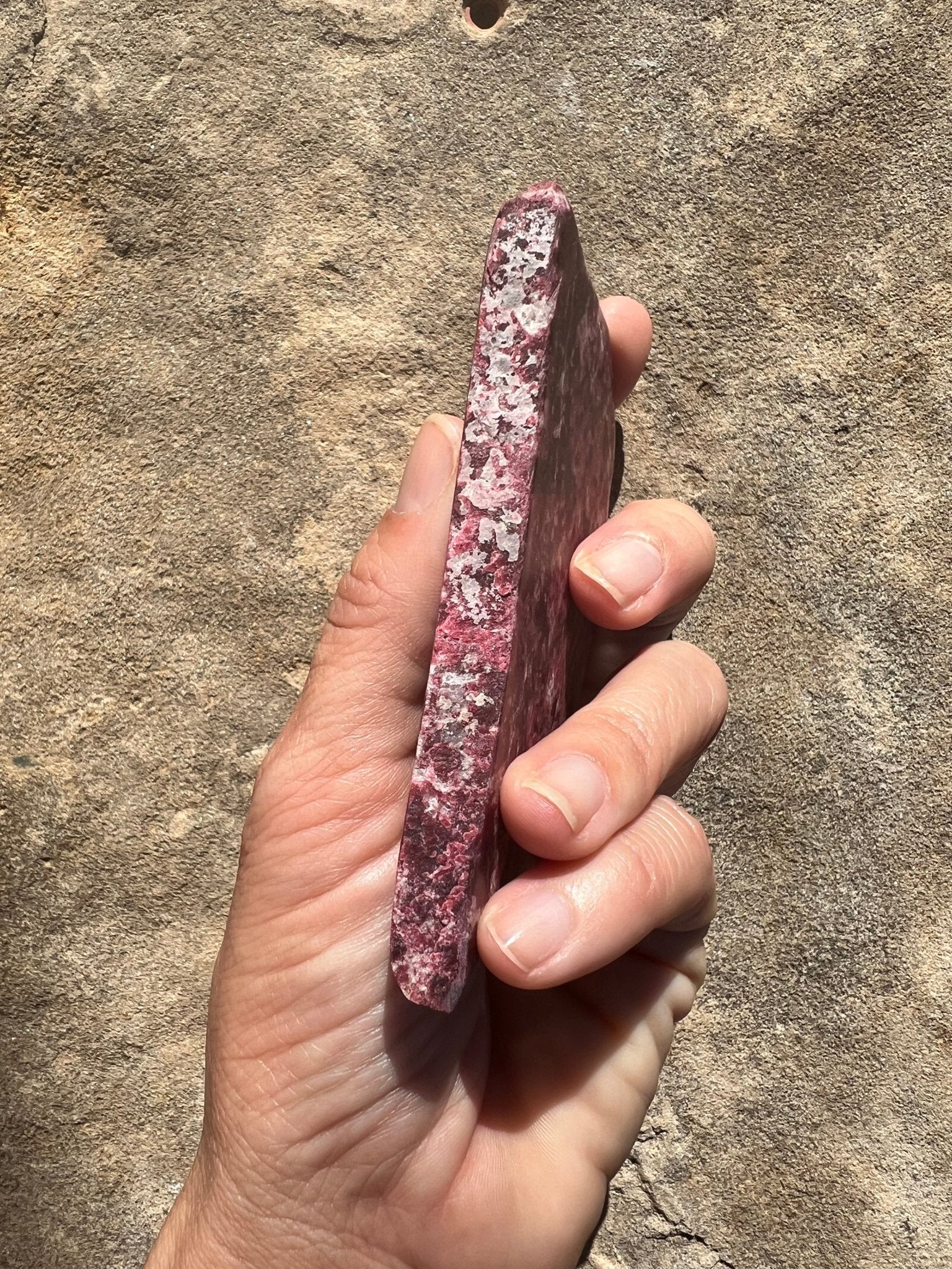 Thulite Slab 126g - Purple Door Alchemy