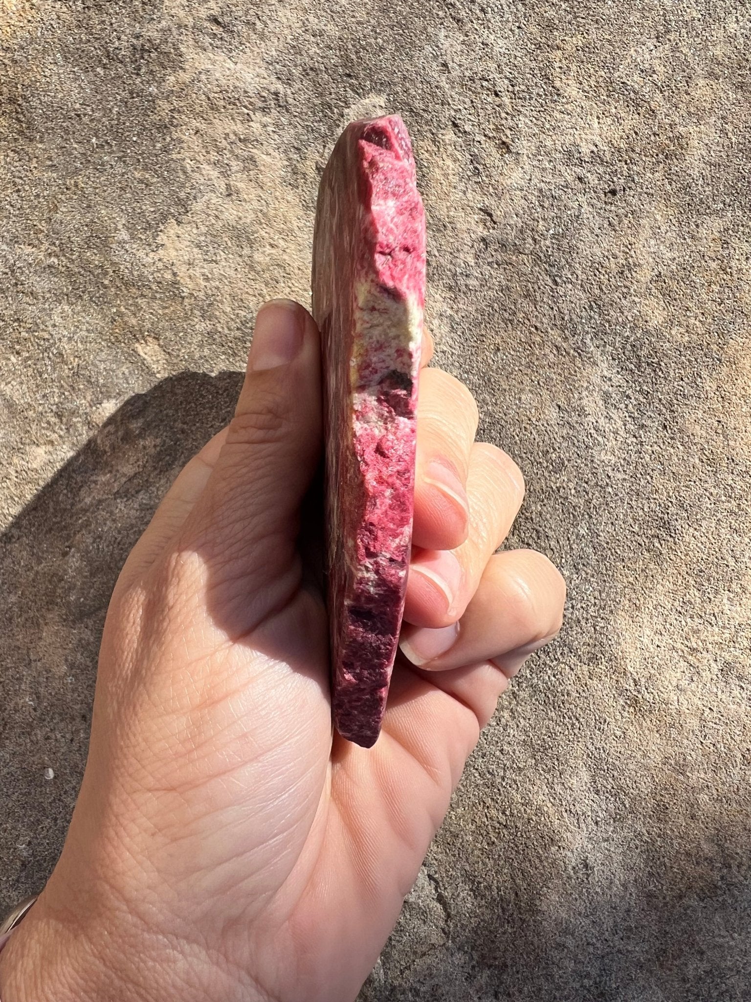 Thulite Slab 140g - Purple Door Alchemy