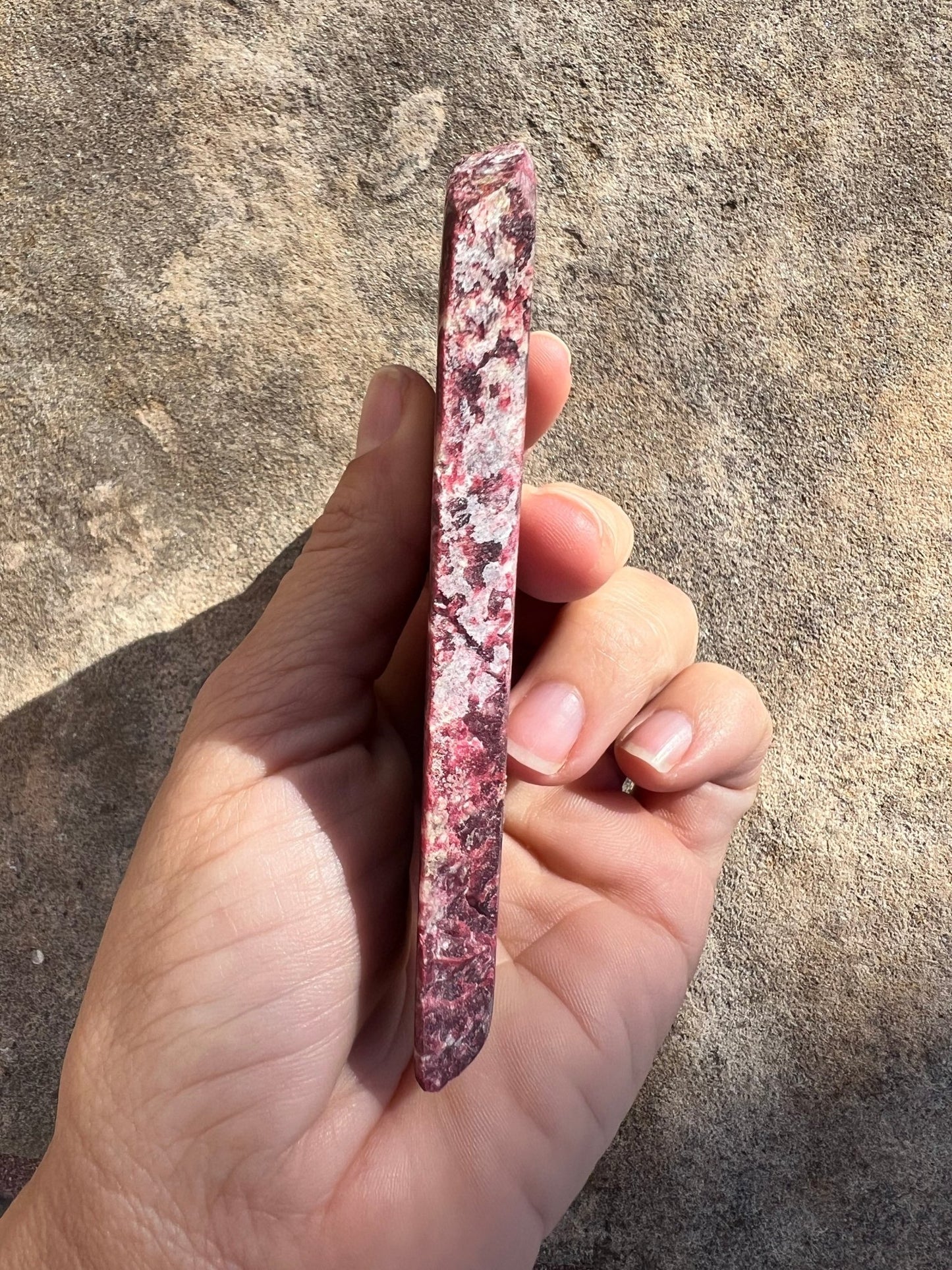 Thulite Slab 140g - Purple Door Alchemy