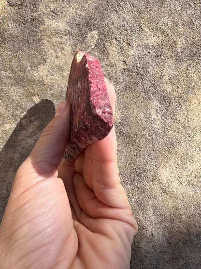 Thulite Slab 140g - Purple Door Alchemy
