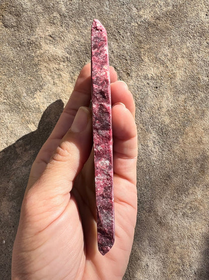Thulite Slab 144g - Purple Door Alchemy