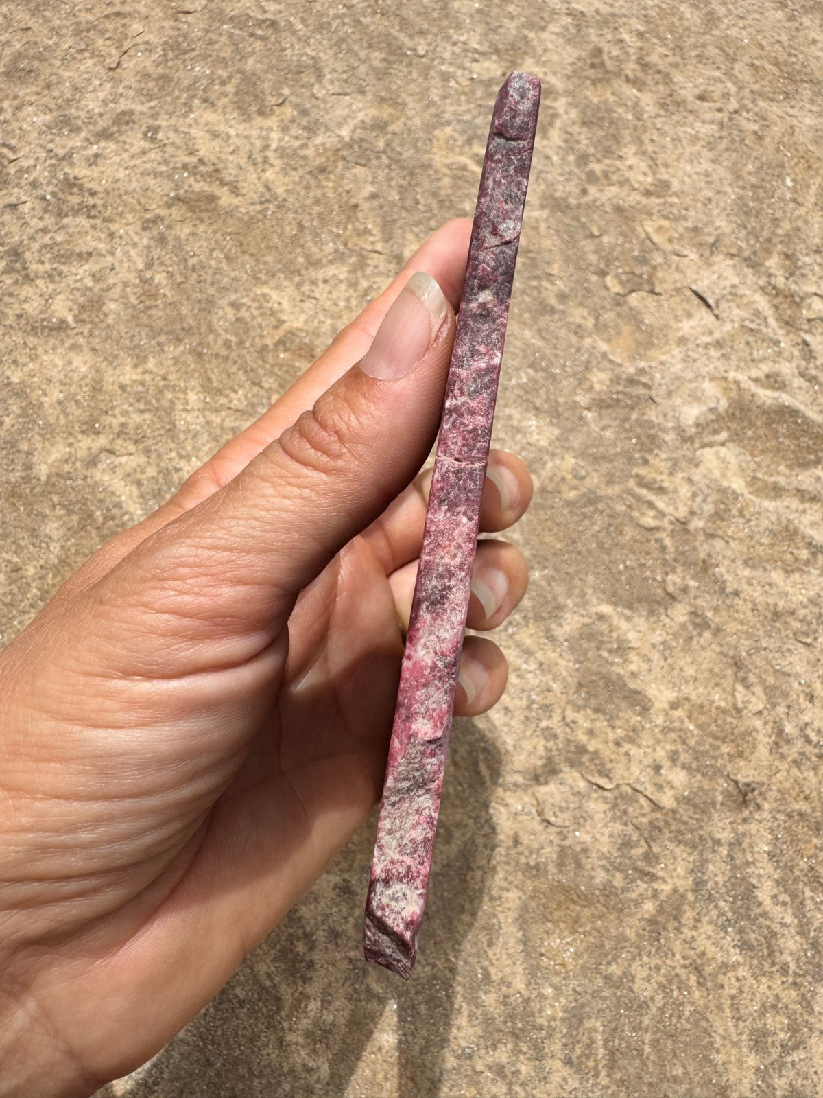 Thulite Slab 209g - Purple Door Alchemy