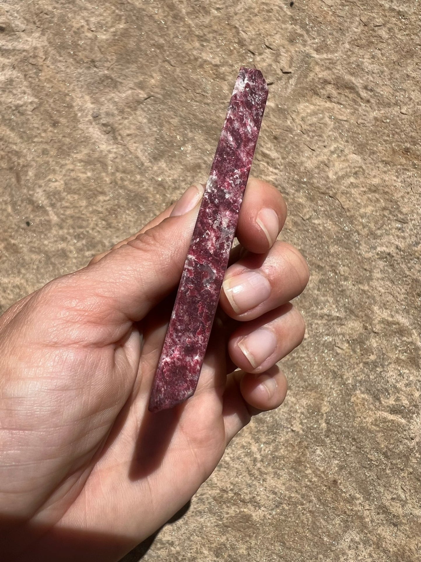 Thulite Slab 78g - Purple Door Alchemy