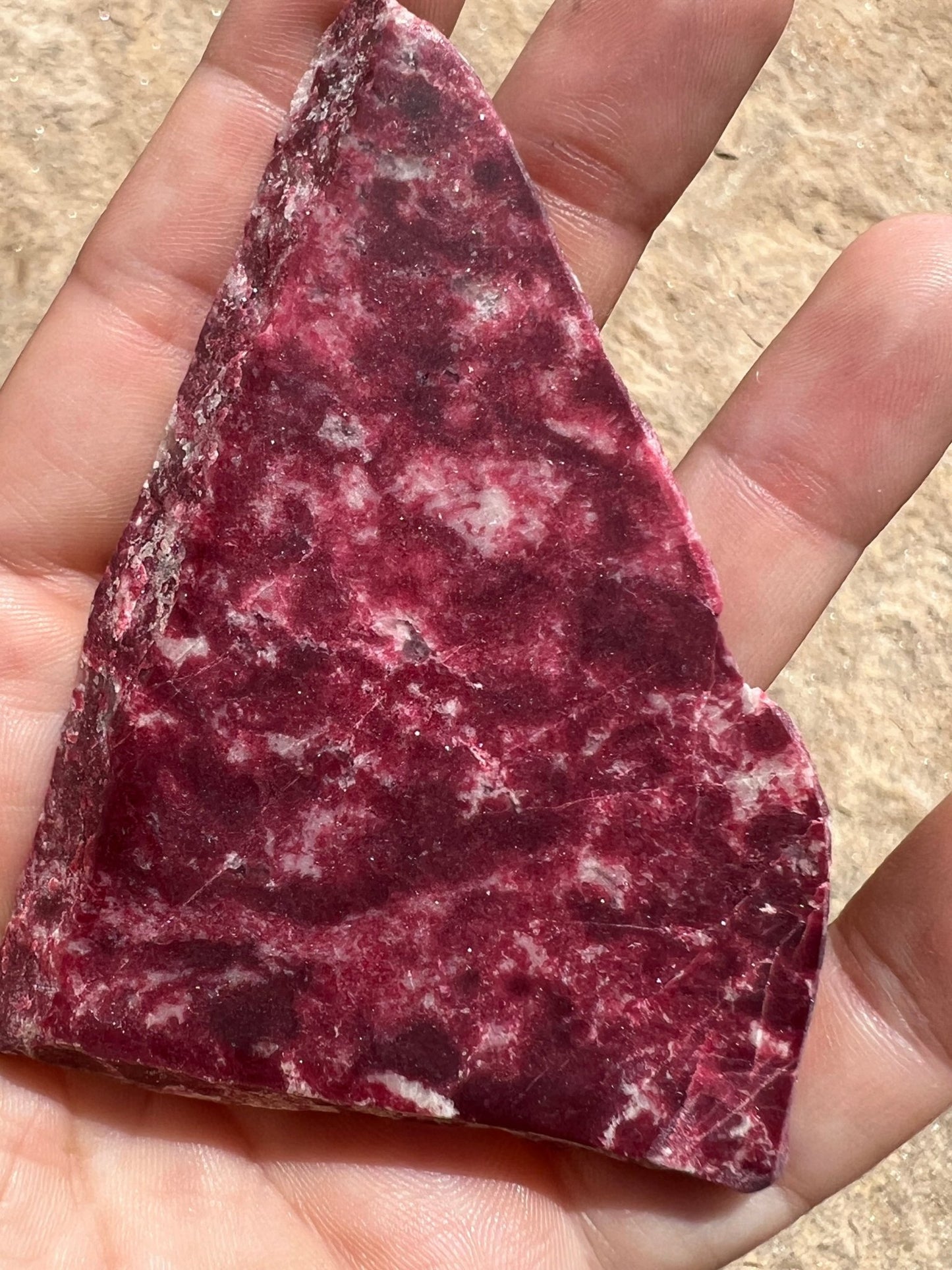 Thulite Slab 78g - Purple Door Alchemy