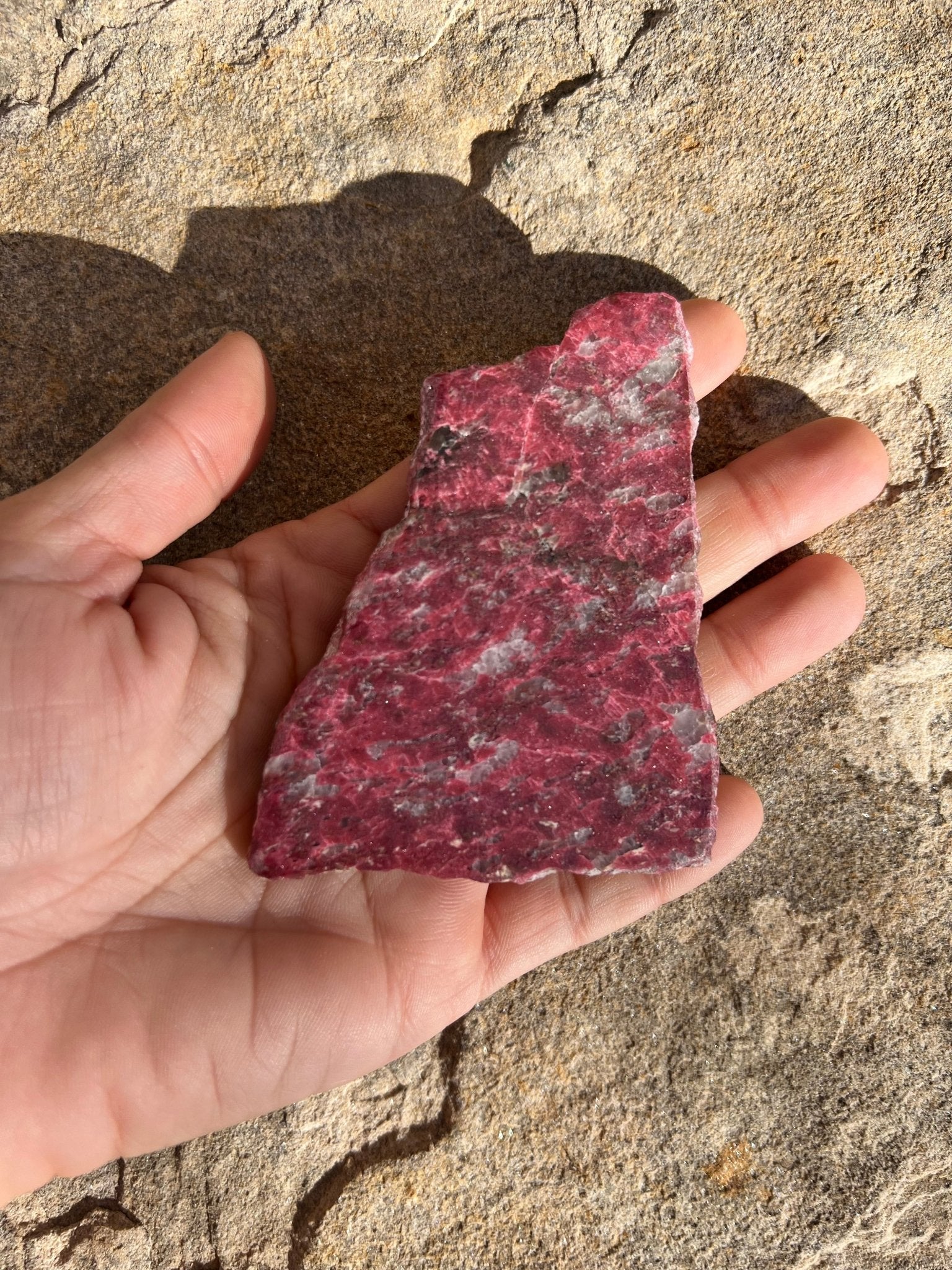 Thulite Slab 88g - Purple Door Alchemy