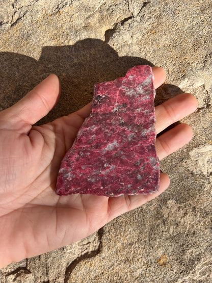 Thulite Slab 88g - Purple Door Alchemy