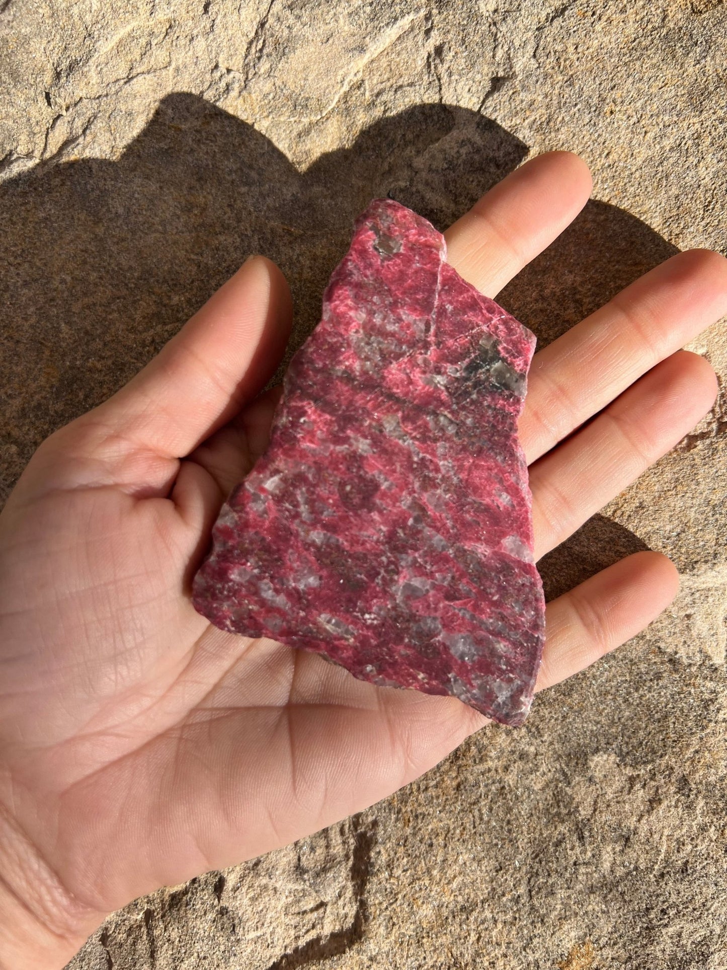 Thulite Slab 88g - Purple Door Alchemy