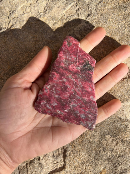 Thulite Slab 88g - Purple Door Alchemy