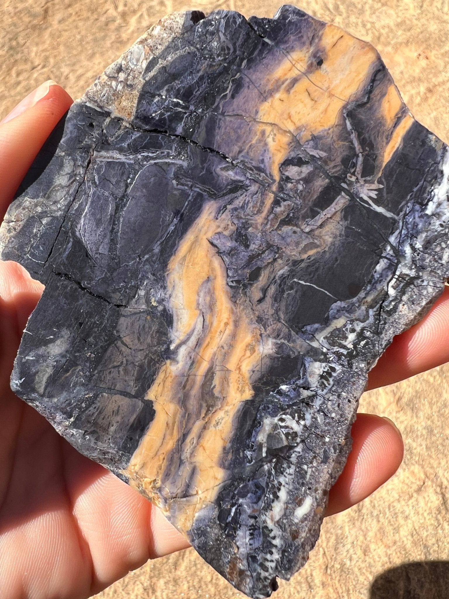 Tiffany Stone Slab 87g - Purple Door Alchemy