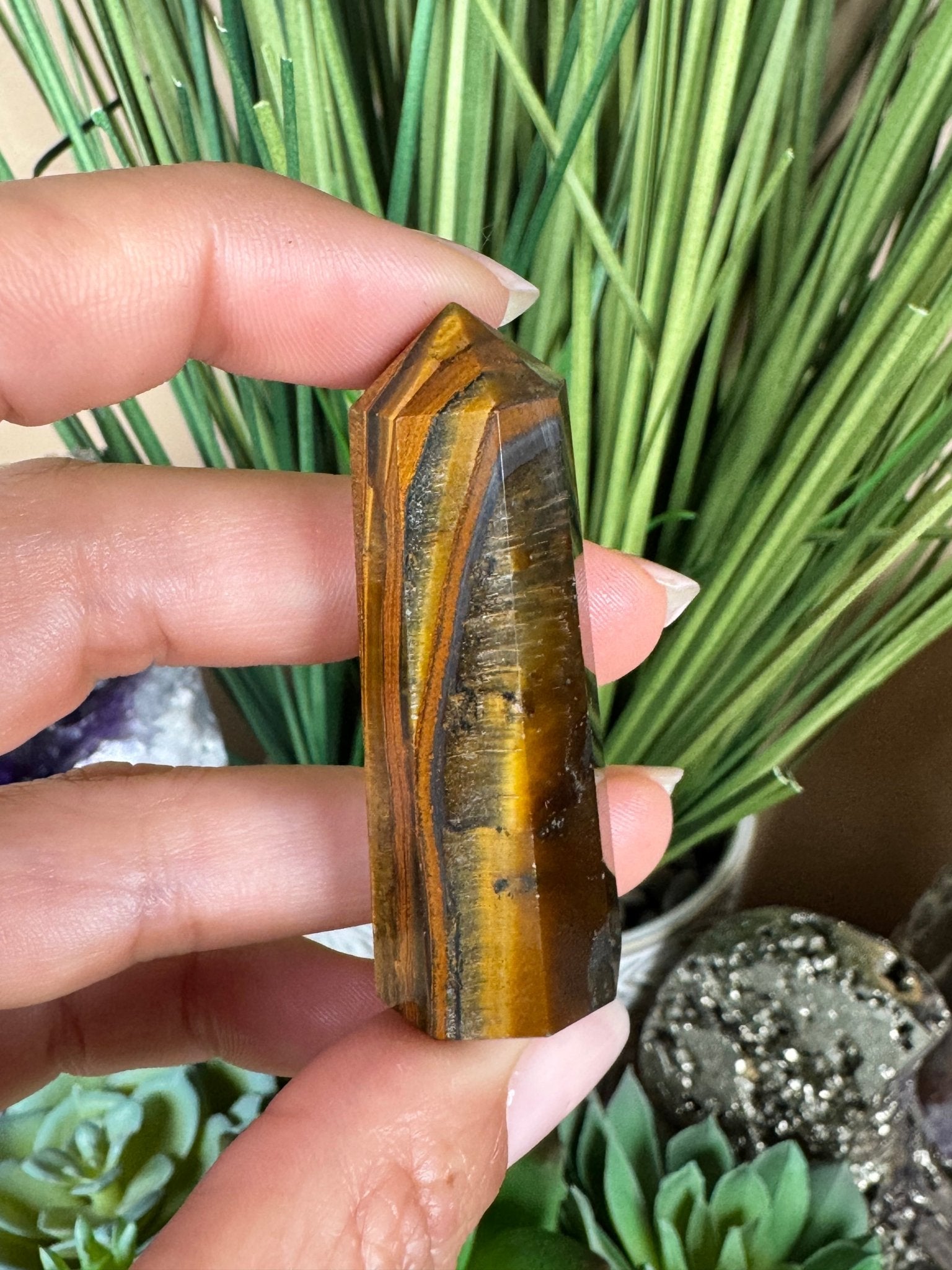 Tigers Eye Point - Purple Door Alchemy