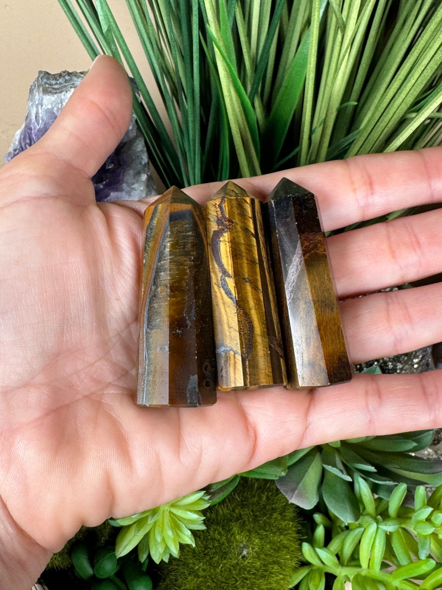 Tigers Eye Point - Purple Door Alchemy