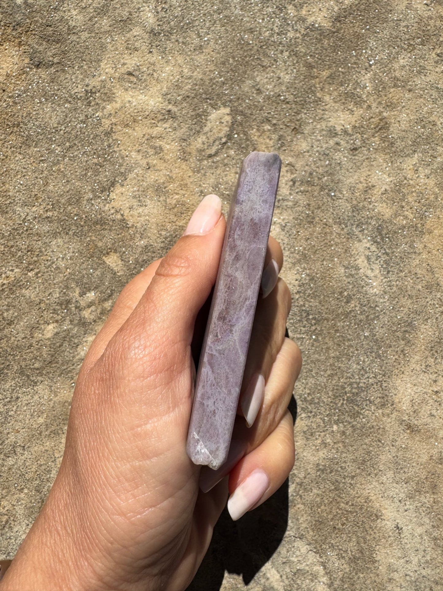 Turkish Purple Jade Slab 99g - Purple Door Alchemy