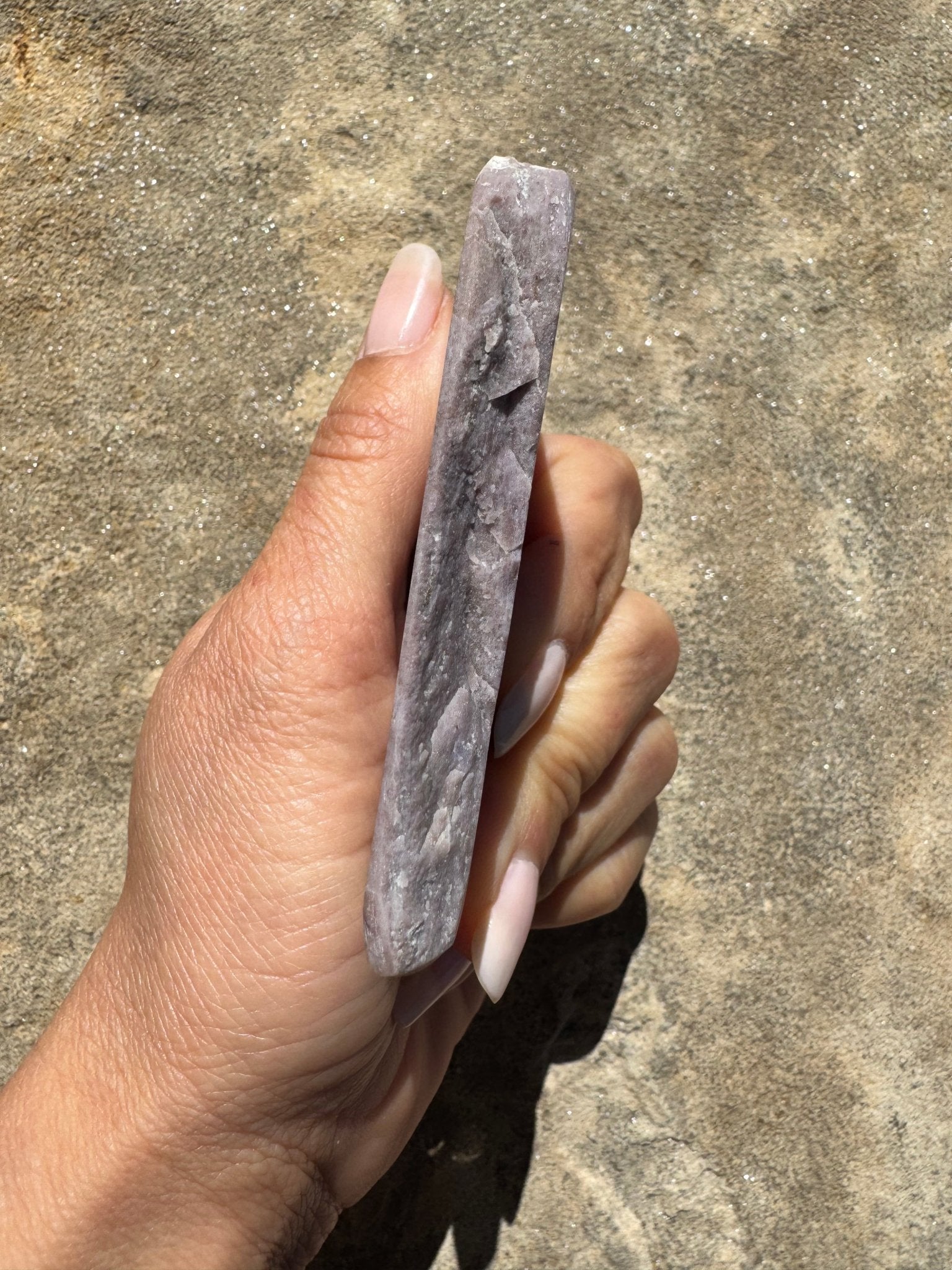 Turkish Purple Jade Slab 99g - Purple Door Alchemy