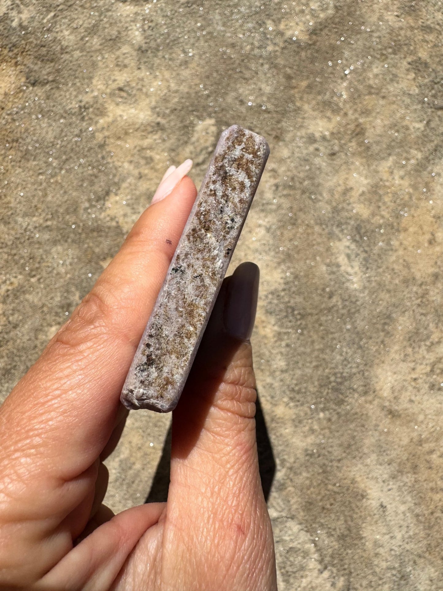 Turkish Purple Jade Slab 99g - Purple Door Alchemy