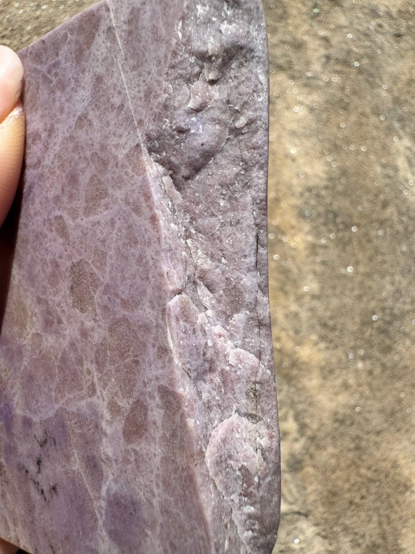 Turkish Purple Jade Slab 99g - Purple Door Alchemy