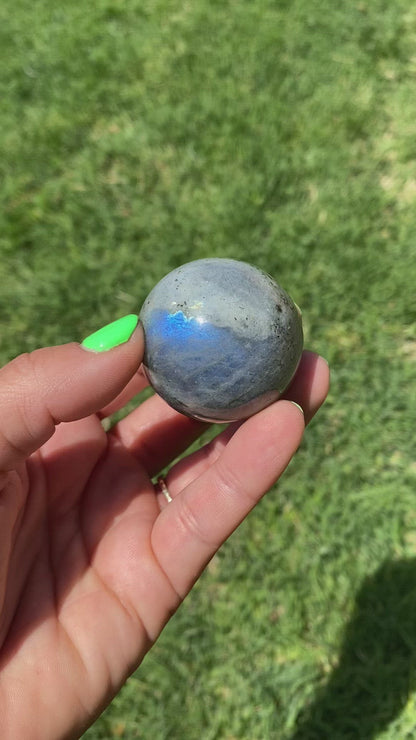 Blue Labradorite Sphere