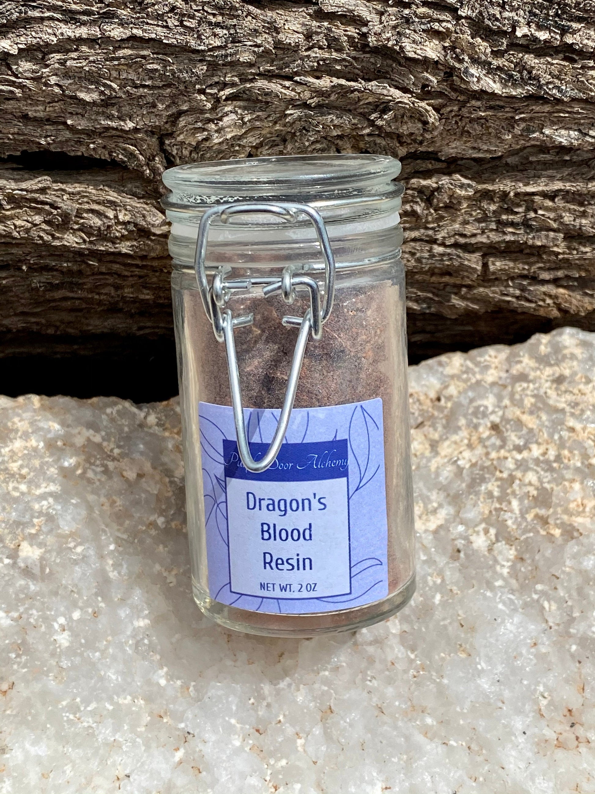 Resin Incense - Copal, Frankincense, Myrrh, & Dragon's Blood - Purple Door Alchemy
