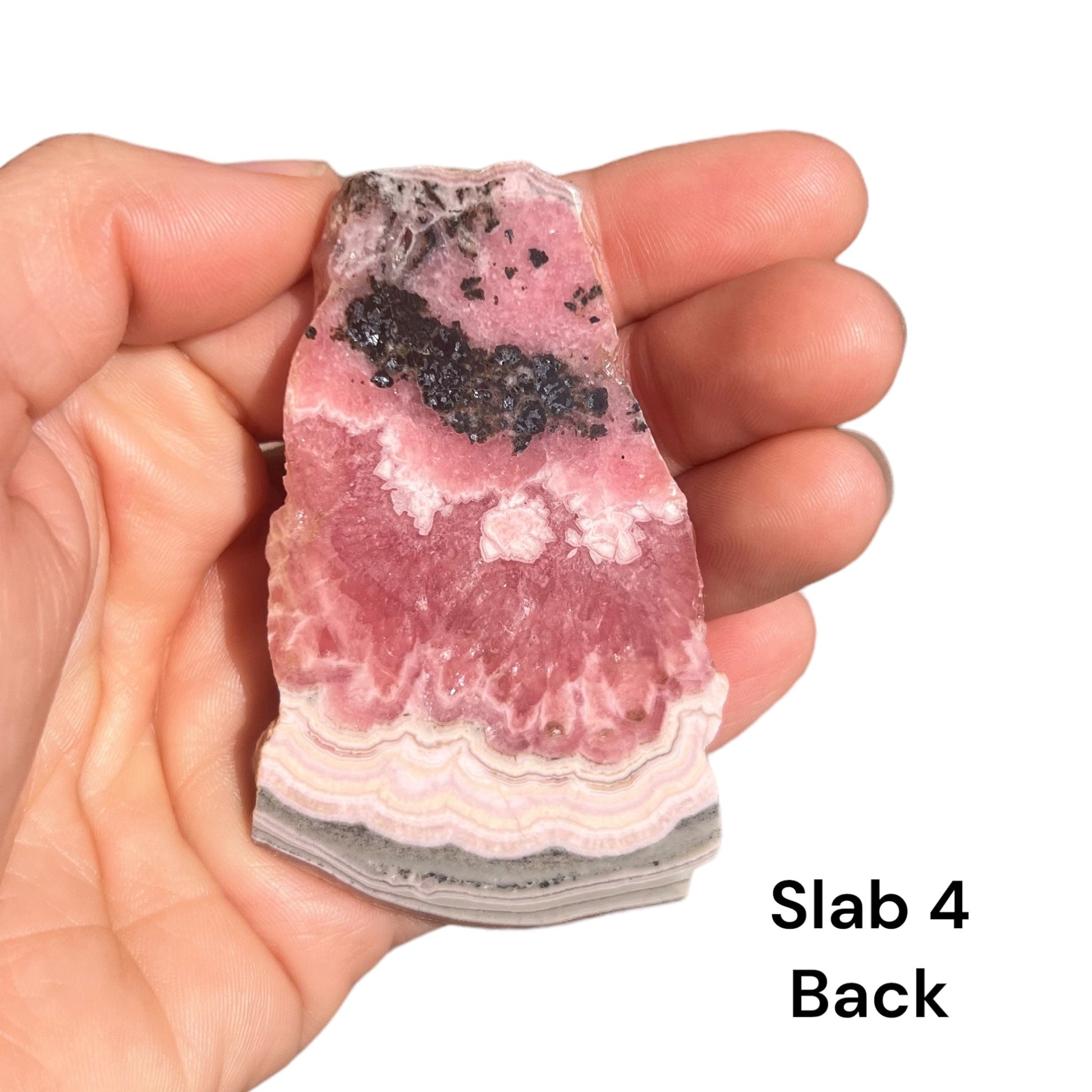 Medium Rhodochrosite Slabs - Purple Door Alchemy