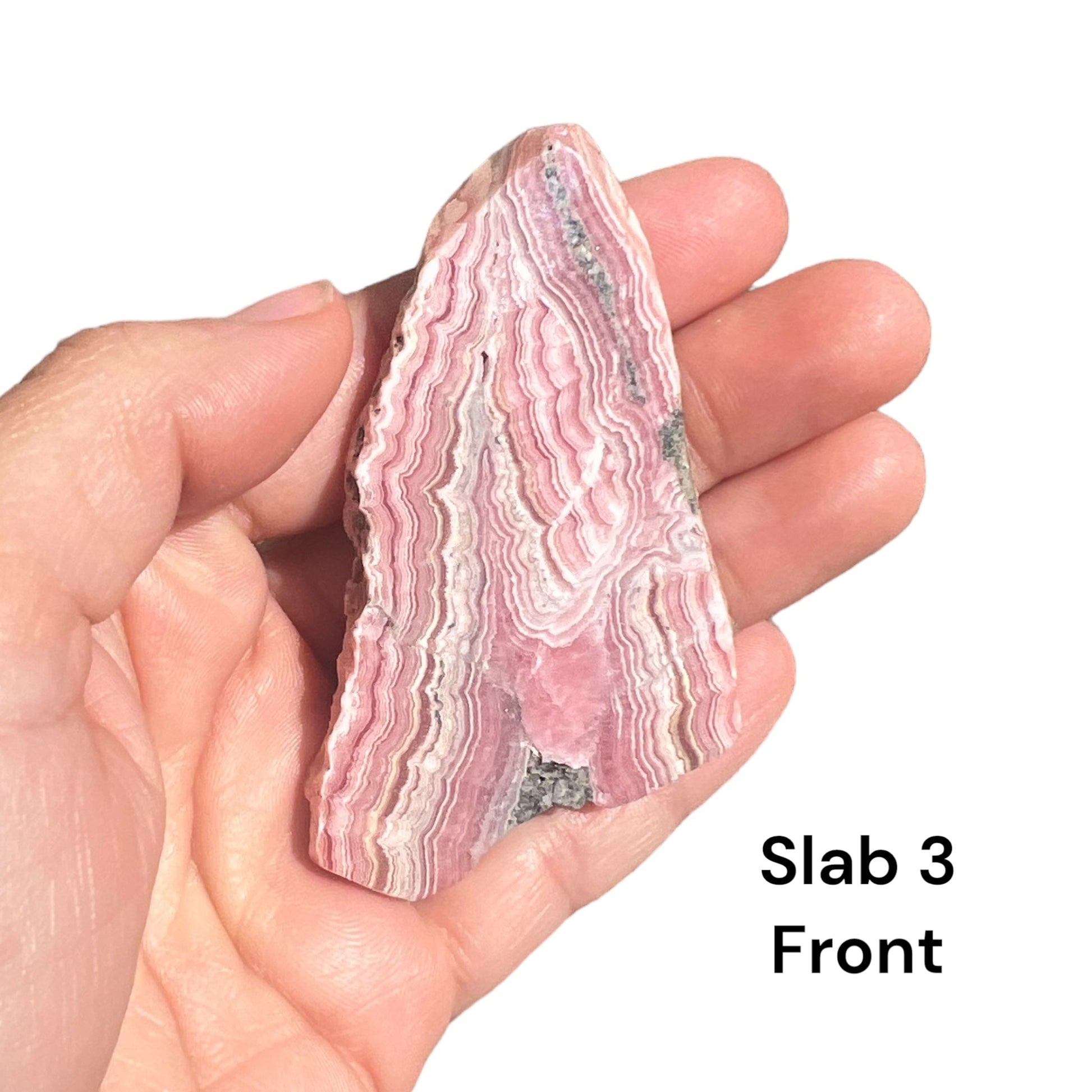 Medium Rhodochrosite Slabs - Purple Door Alchemy