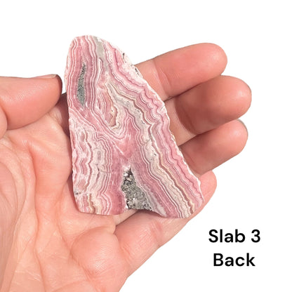 Medium Rhodochrosite Slabs - Purple Door Alchemy