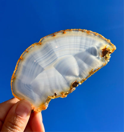 Natural Agate Slice - Purple Door Alchemy