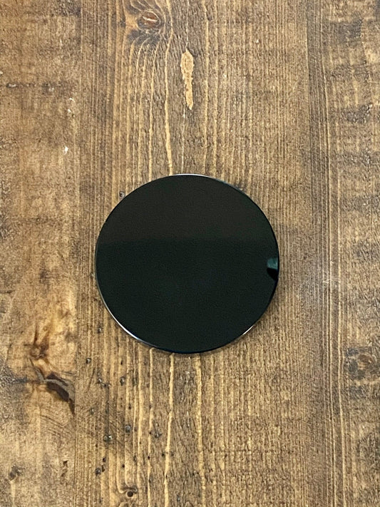 Obsidian Scrying Mirror - Purple Door Alchemy