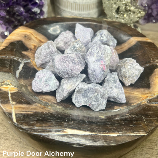 Raw Lepidolite (Unicorn Stone) - Purple Door Alchemy