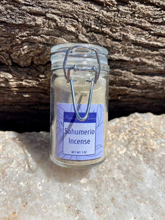 Sahumerio Incense - 1 oz - Purple Door Alchemy