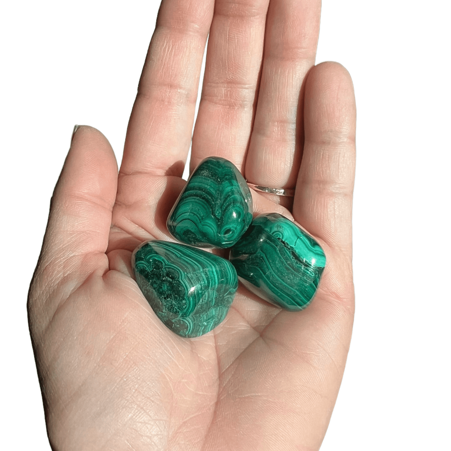 Tumbled Malachite - Purple Door Alchemy